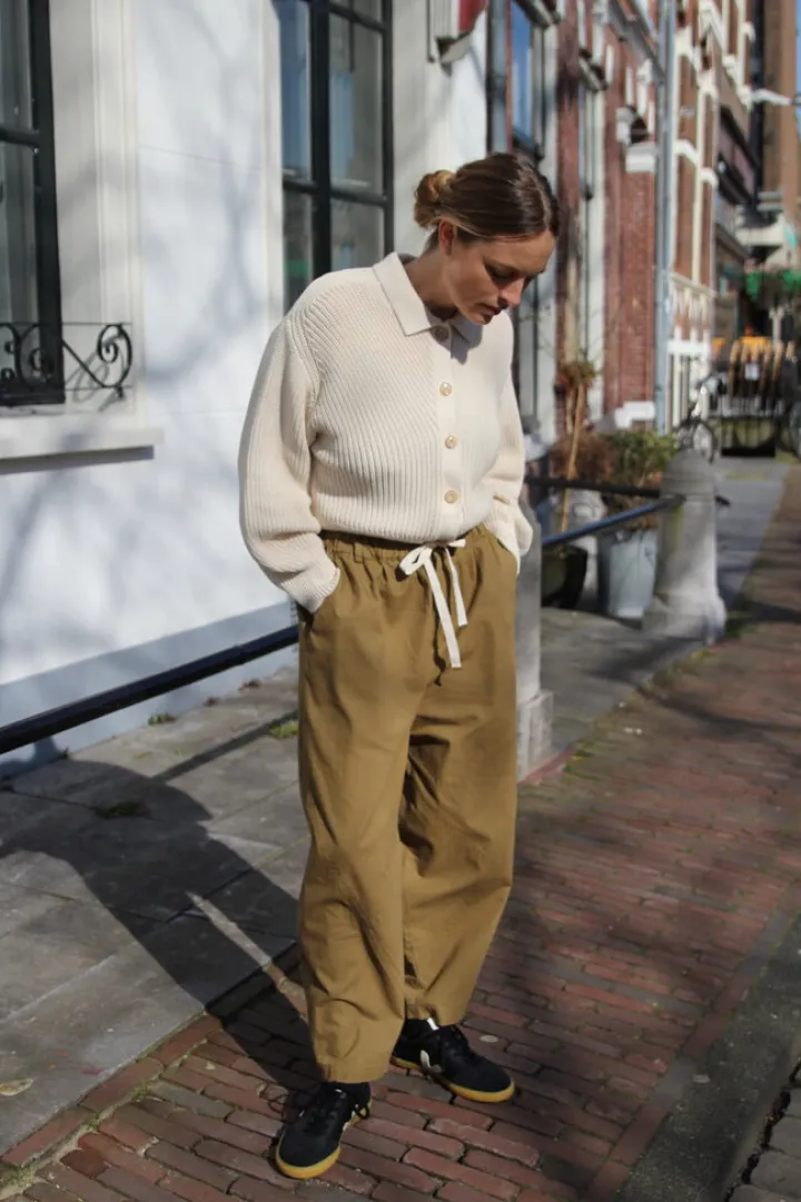 Elastic Lantern Trouser