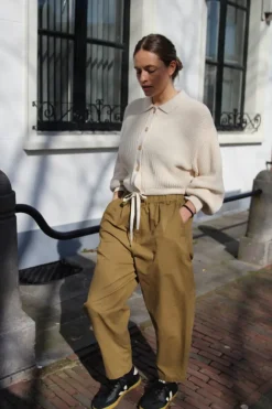 Elastic Lantern Trouser