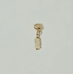 Island Stud Opal Earring