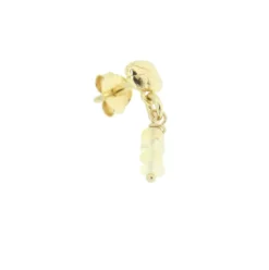 Island Stud Opal Earring