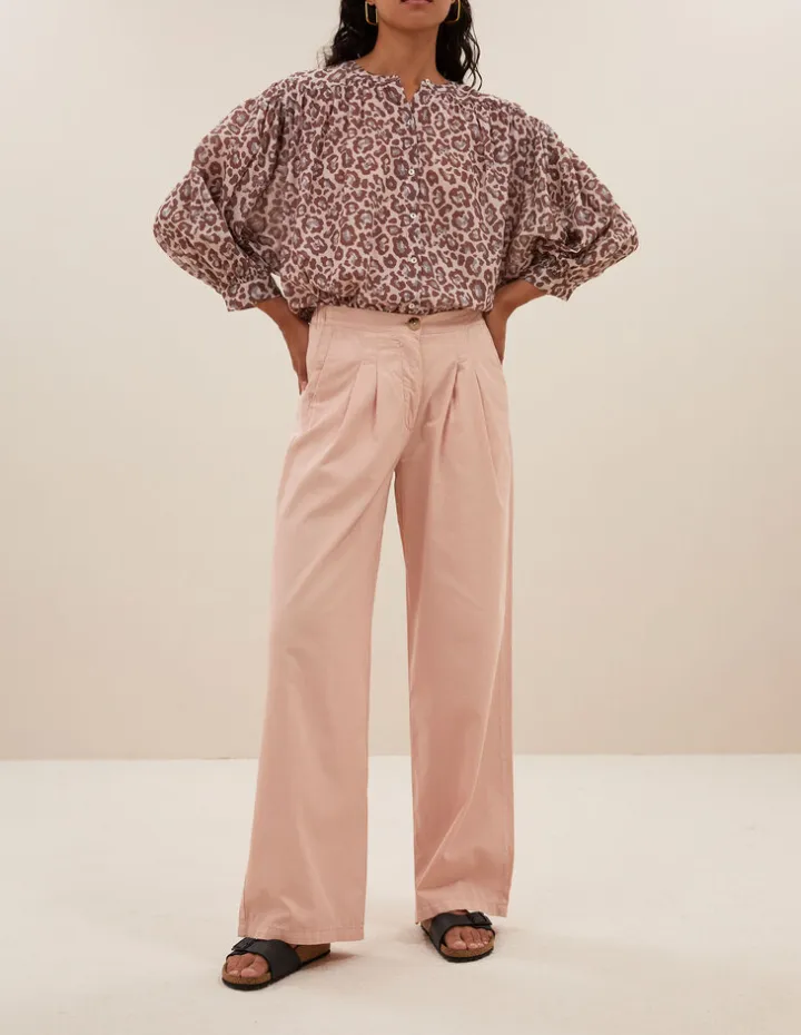 Lucy Cheetah Blouse
