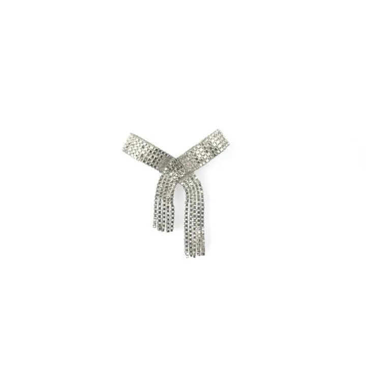 Ribbon-Bon Short Single Silver