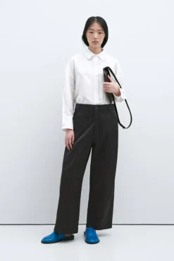 Satin Straight Pants