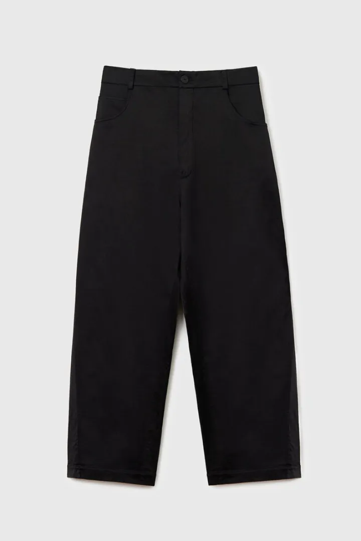 Satin Straight Pants